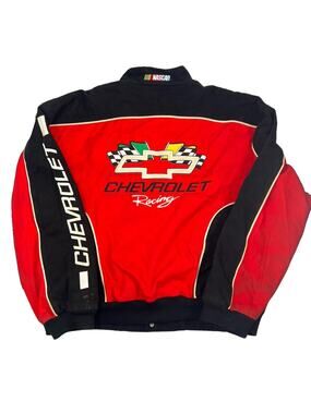 Vintage Racing Champions Chevrolet Jacket 90s Color Block Men’s Size XXL